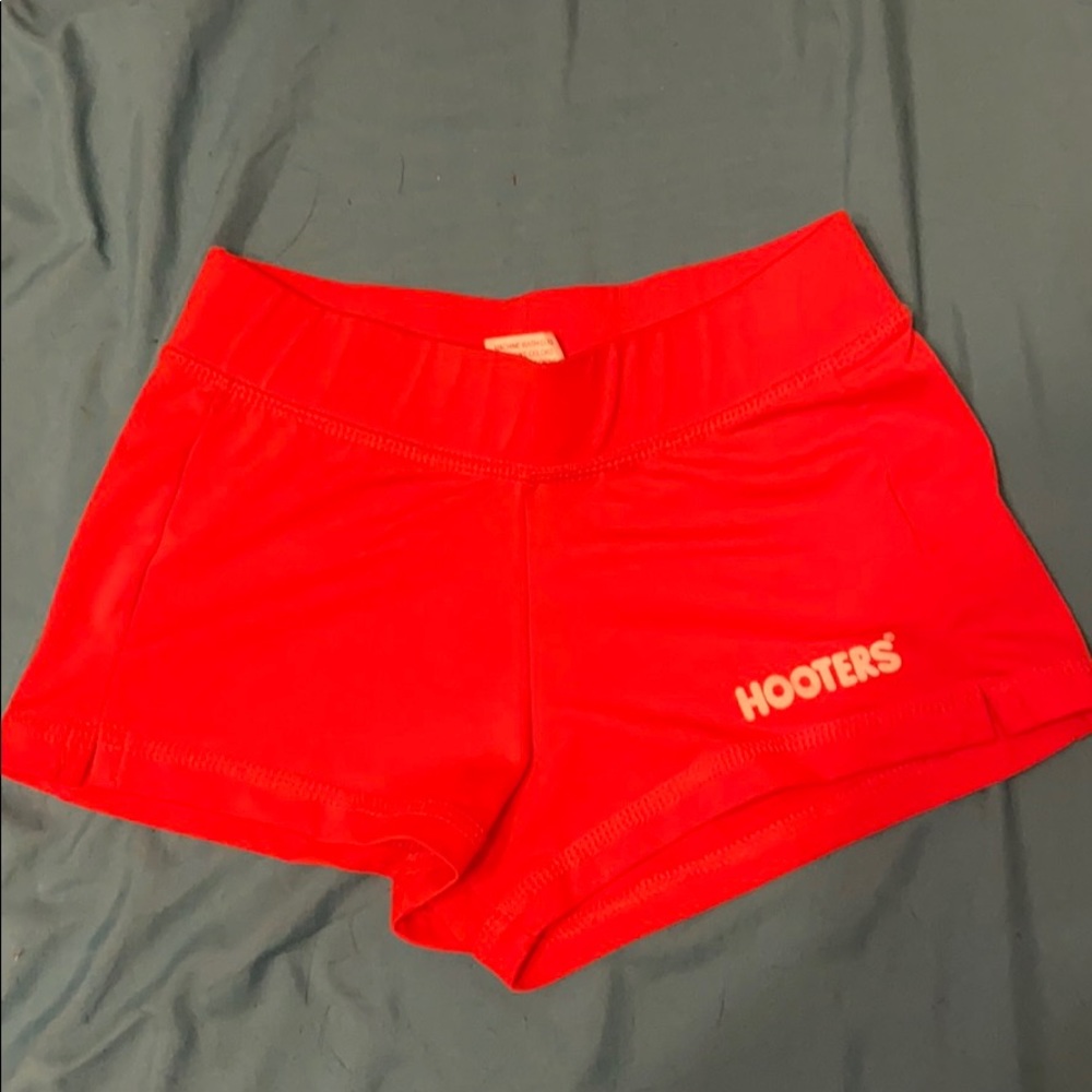 XXXS ORANGE HOOTERS GIRL UNIFORM SHORTS